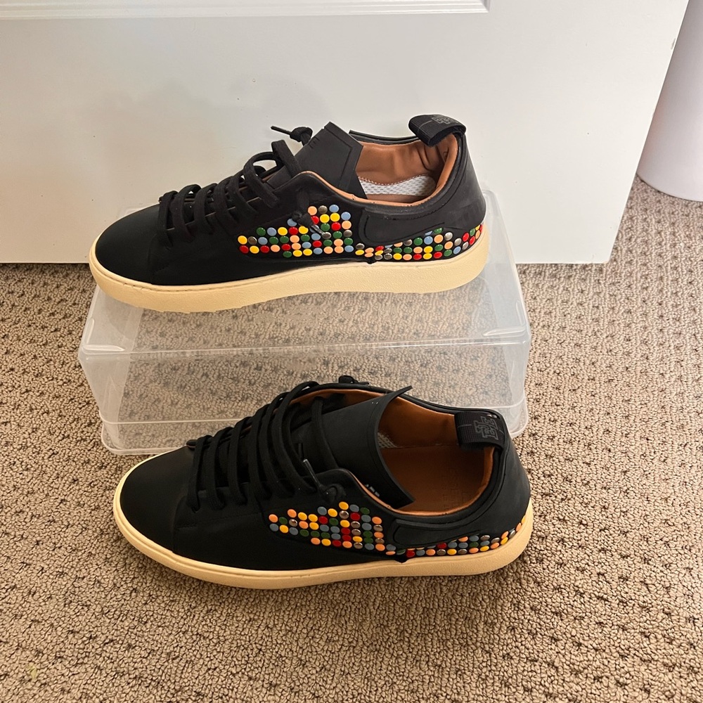 Esseuttese black smarty sneakers. Size 39 - Picture 2 of 7